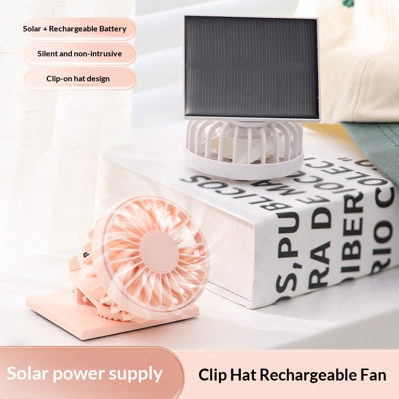 Outdoor Power Works - Mini ventilador portátil com clipe, dupla