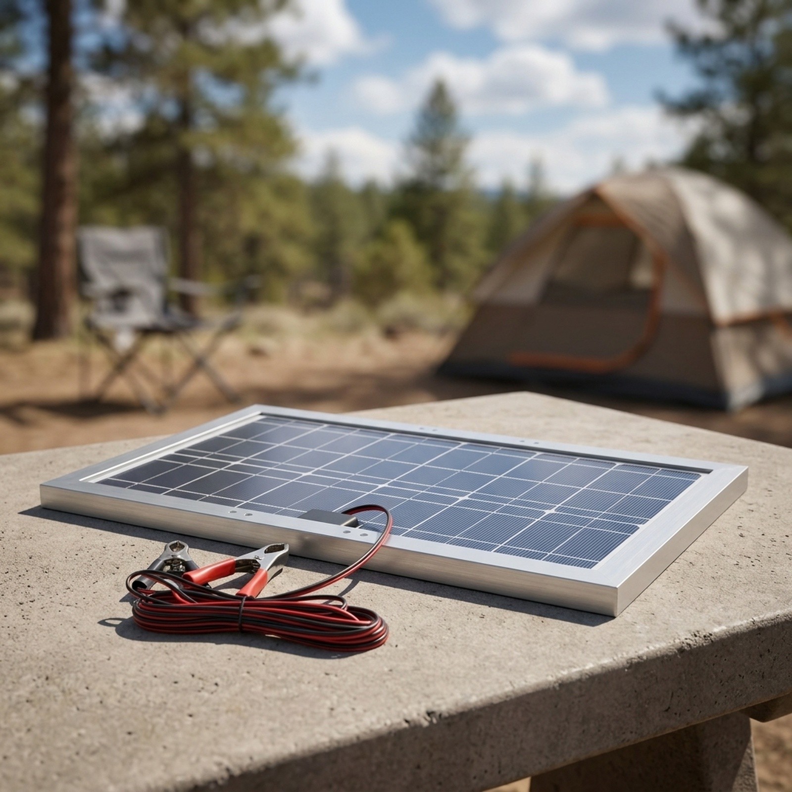 Outdoor Power Kit - Kit de Painel Solar Policristalino 30W