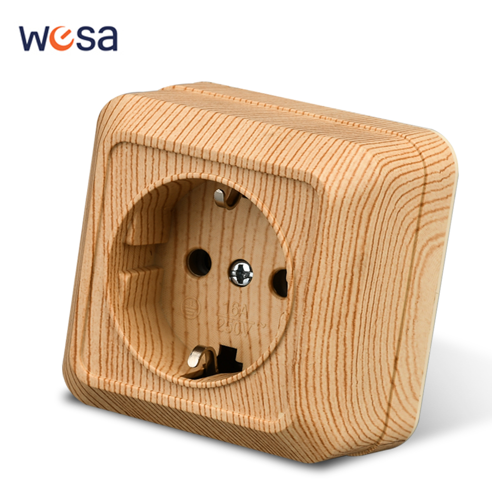 Outdoor Power Solutions - Wesa tomada de superfície de parede