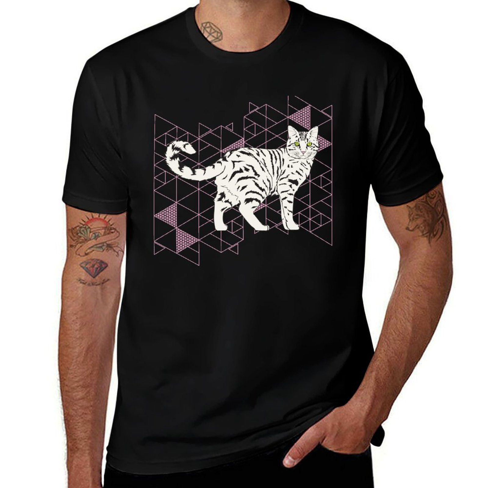 Outdoor Power Not Working - Camiseta Tabby Cat Power para trabalho