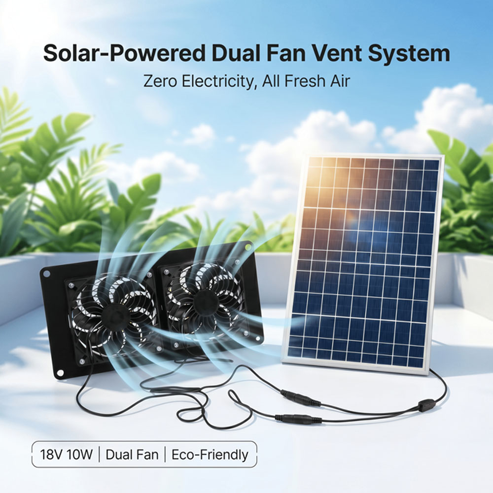 Outdoor Power Kit - Kit de Ventilação com Ventilador Duplo
