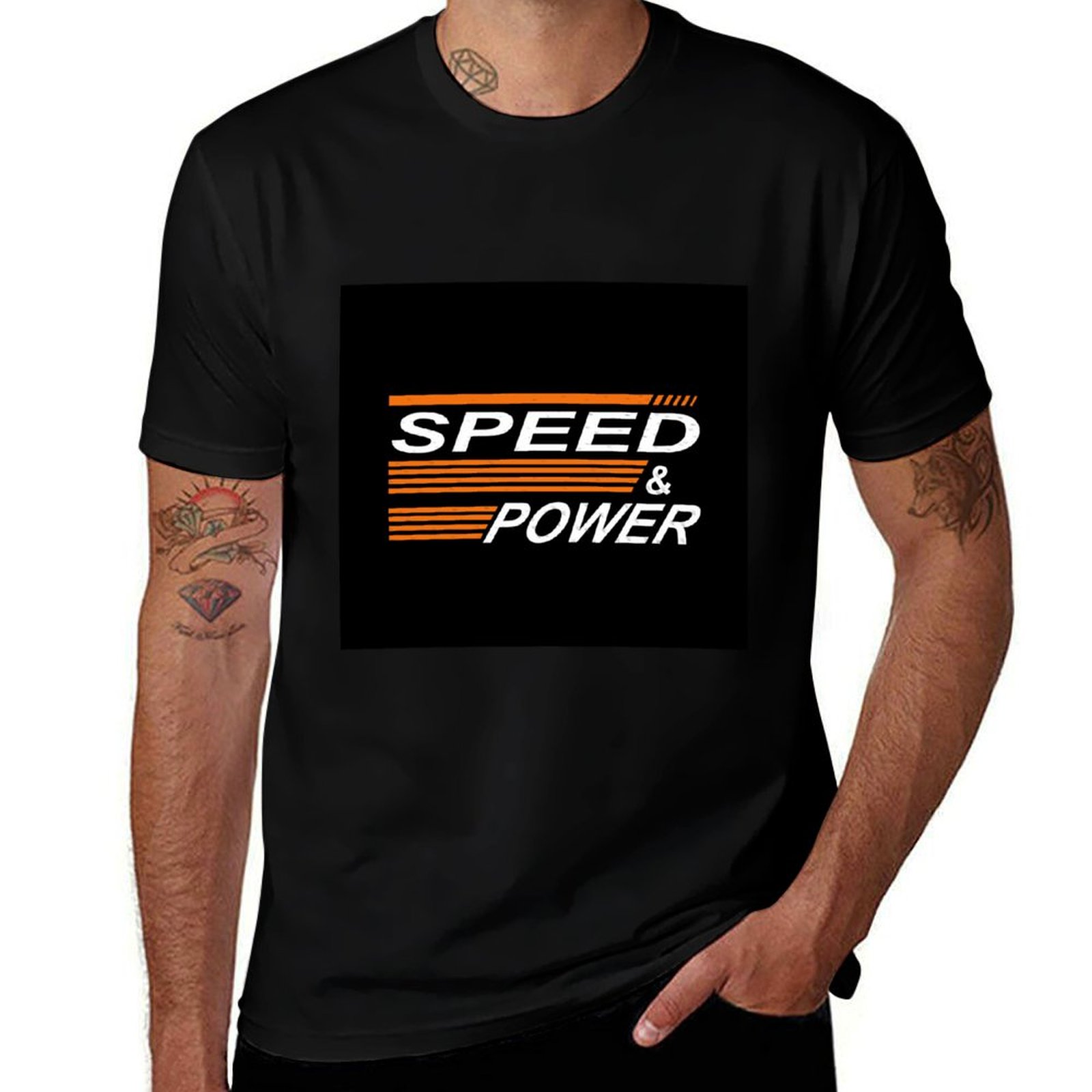 Outdoor Power Not Working - Camiseta POWER AND SPEED para Trabalho
