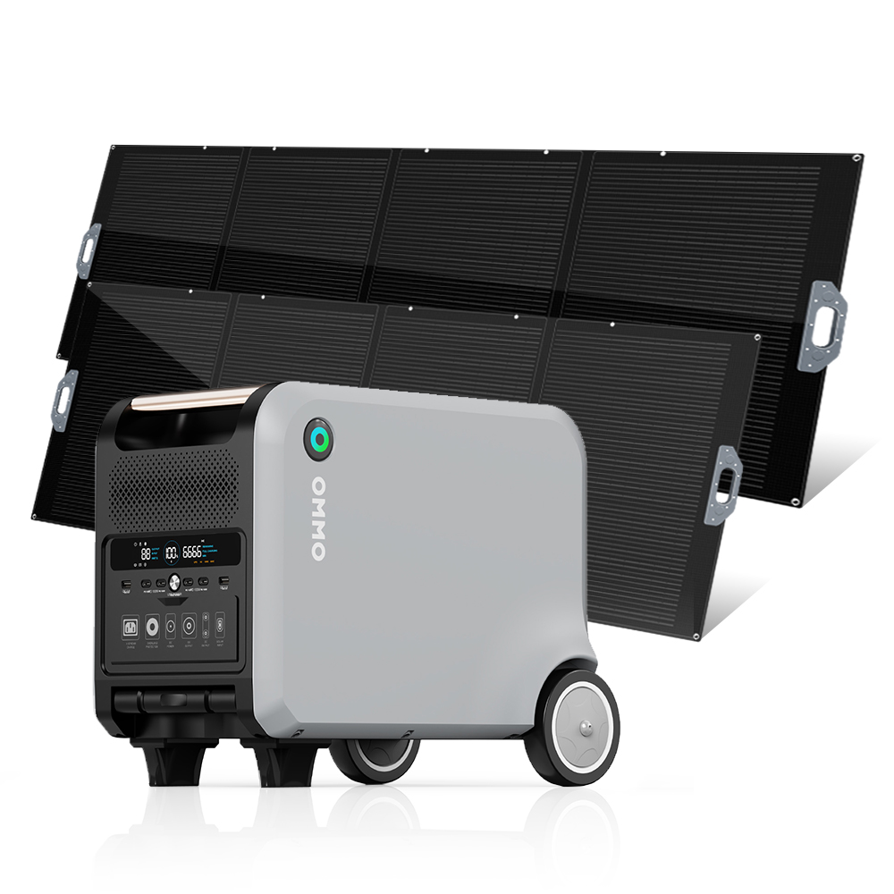 Outdoor Power Kit - OMMO OM-PV200Z: Painel solar dobrável de
