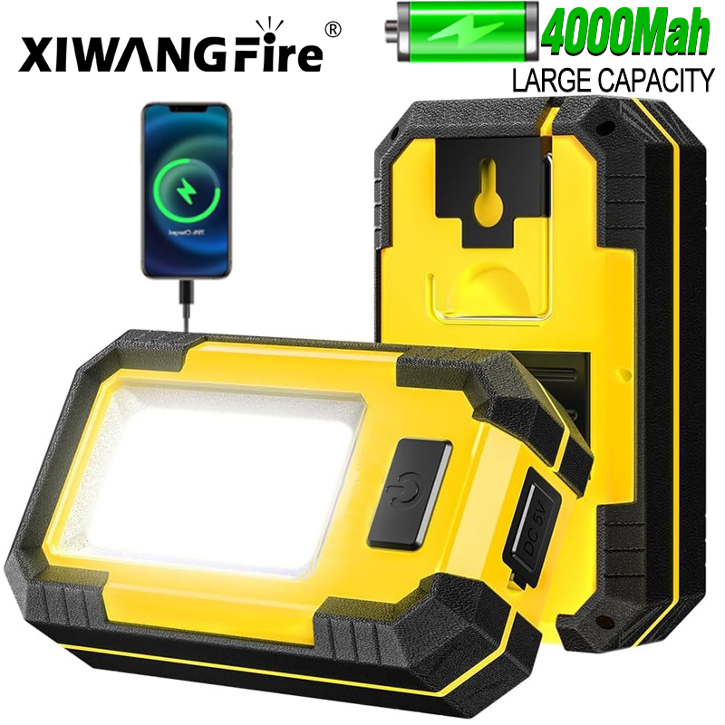 Outdoor Power Works - Lanterna de Trabalho Recarregável 4000mAh 30W