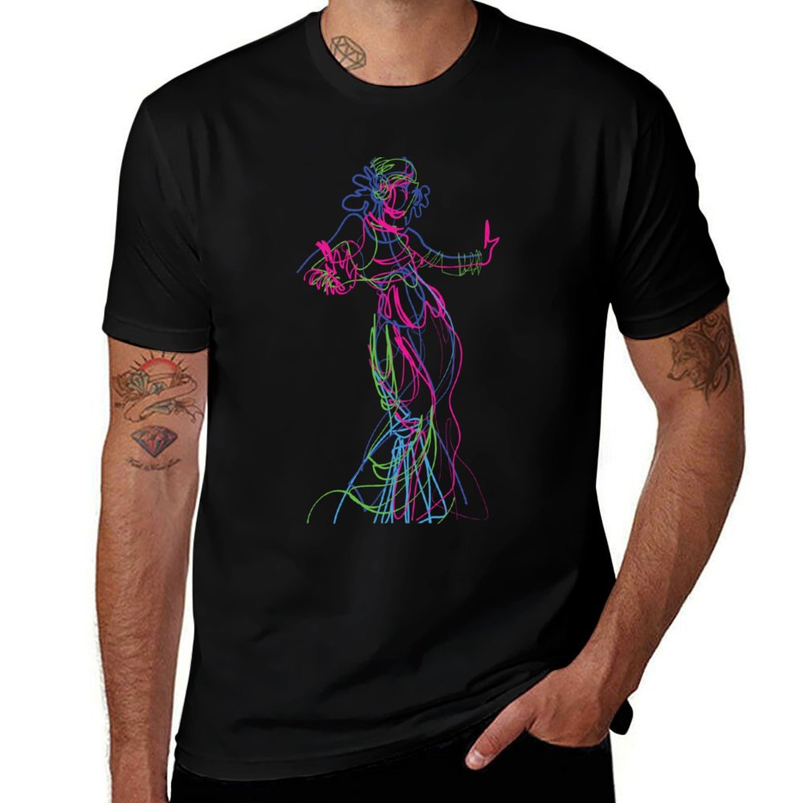 Outdoor Power Not Working - Camiseta de manga curta para dança