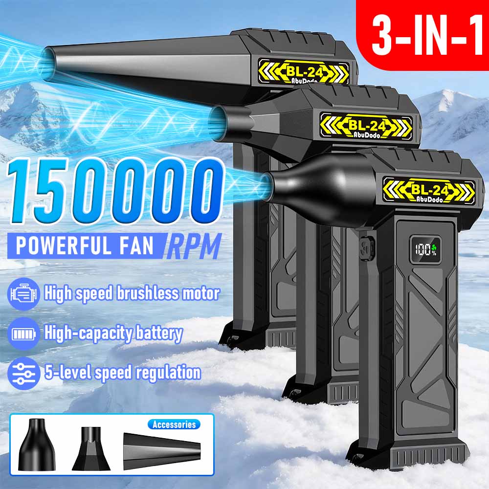 Leaf Blower Cordless - Soprador de Ar Sem Fio para