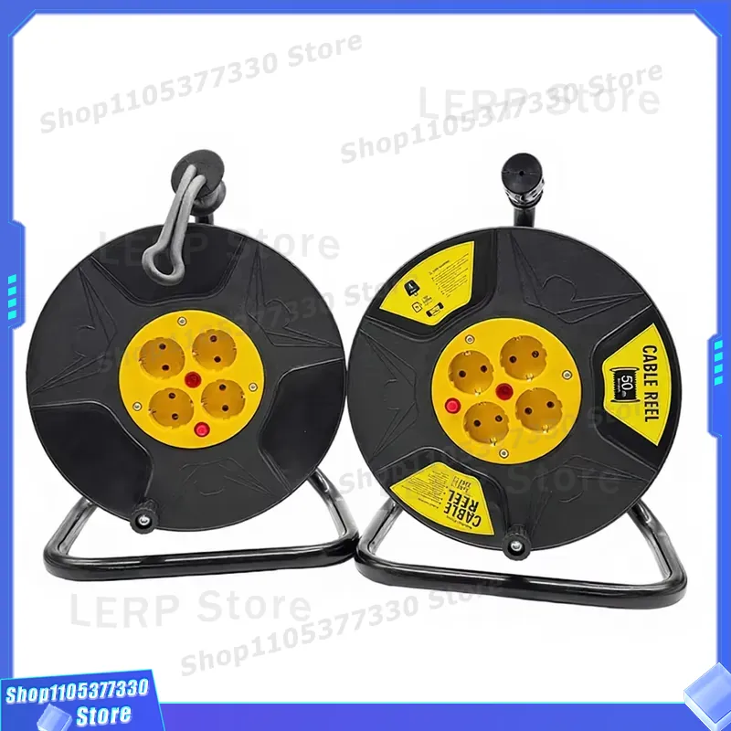 Outdoor Power Reel - Cabo de Extensão de Alta Resistência
