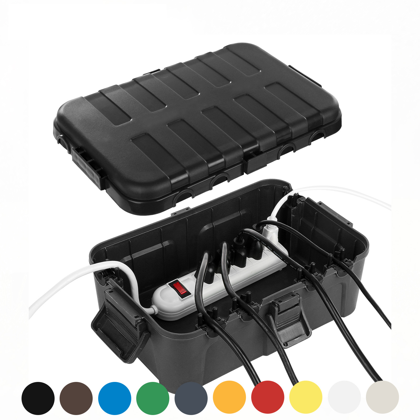 Outdoor Power Outlet Cover - Caixa elétrica externa extra grande, capa