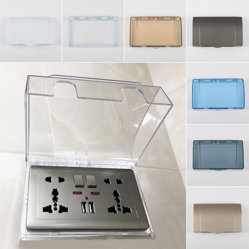 Outdoor Power Outlet Cover - Caixa de proteção de plástico para