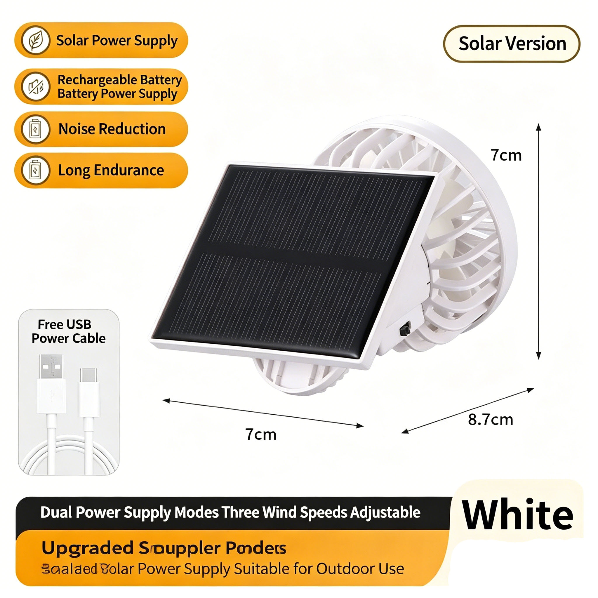 Mini ventilador portátil com c - Outdoor Power Works avaliação e preço