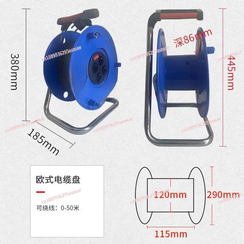 Carretel de cabo externo 20m 3 - Outdoor Power Reel avaliação e preço