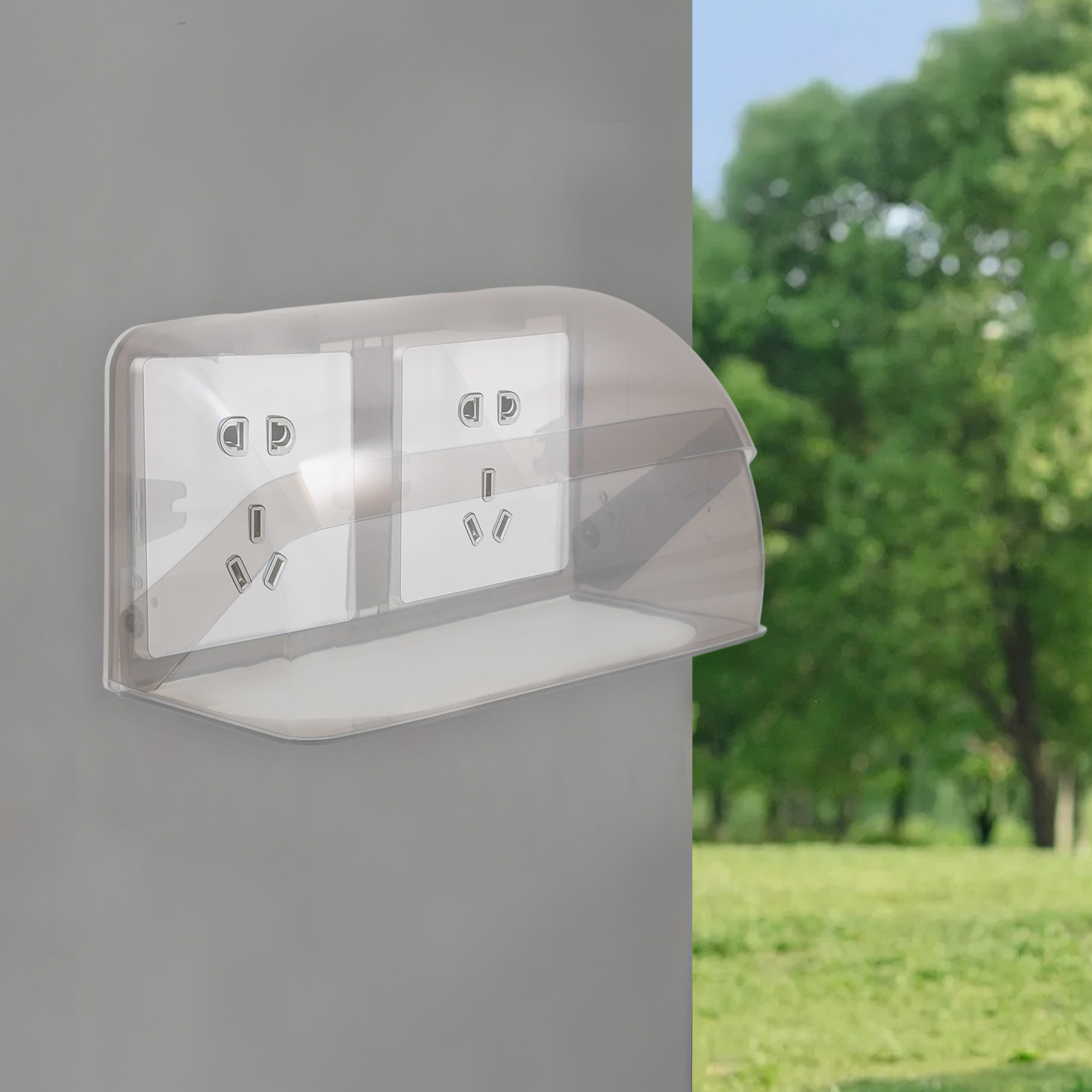2 unidades de capa para tomada - Outdoor Power Outlet Cover avaliação e preço