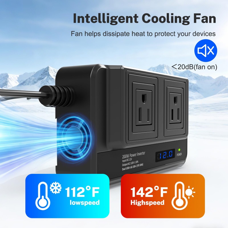 Inversor de energia para carro - Outdoor Power Adapter Usb avaliação e preço