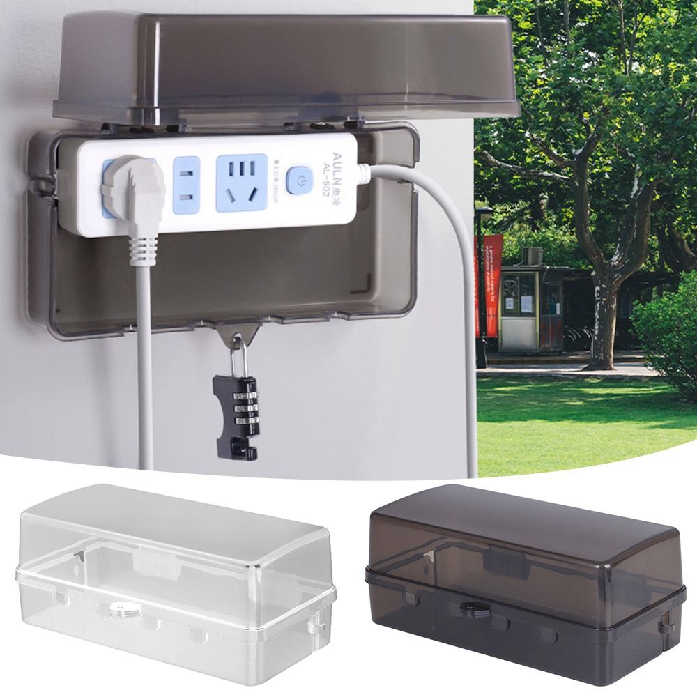 Caixa de Plástico Durável Anti - Outdoor Power Outlet Cover avaliação e preço