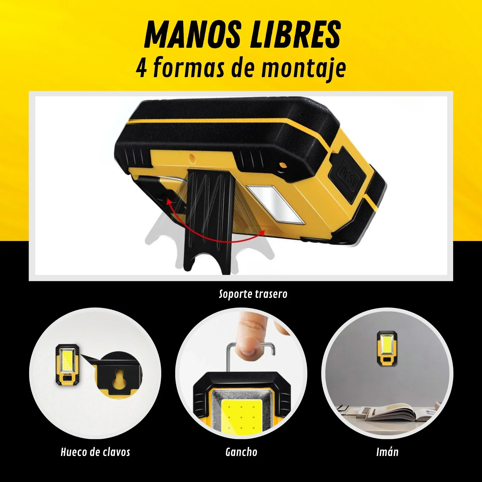 Lanterna de Trabalho Recarregá - Outdoor Power Works avaliação e preço