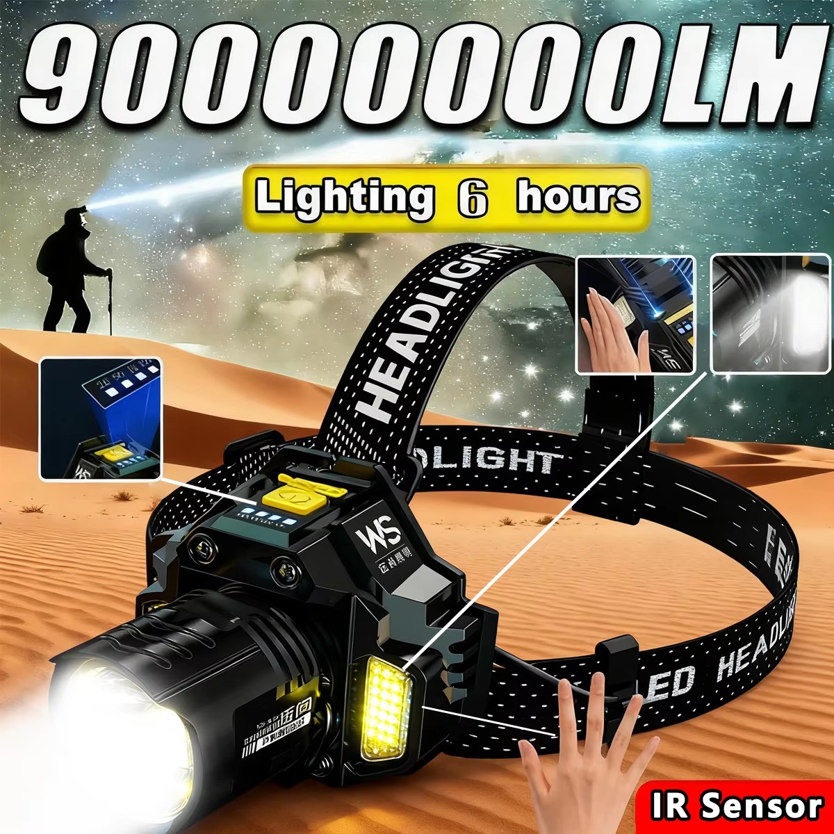 Farol LED poderoso recarregáve - Outdoor Power Works avaliação e preço