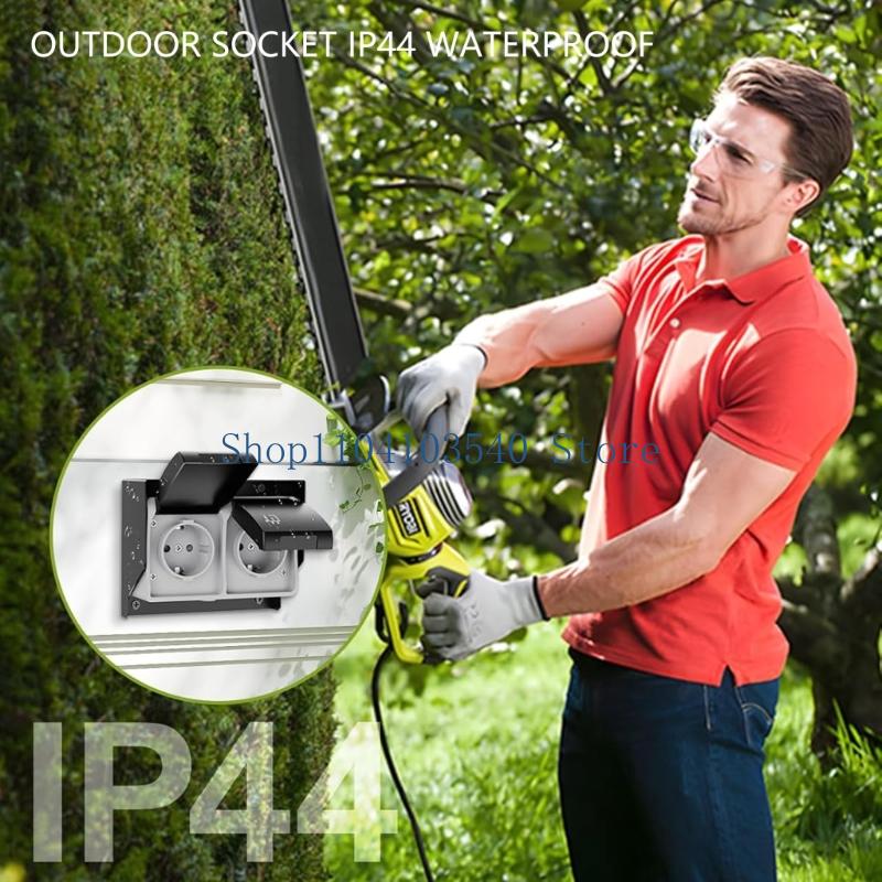 02DC ELECTRICAL HOPELET HOMEME - Outdoor Power Outlet Cover avaliação e preço