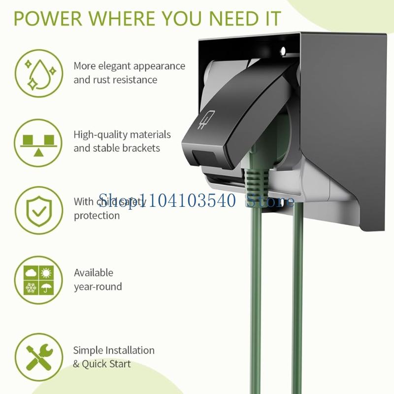 02DC ELECTRICAL HOPELET HOMEME - Outdoor Power Outlet Cover avaliação e preço