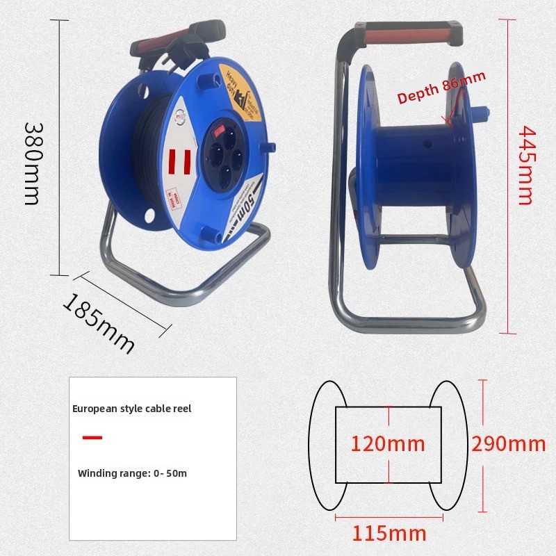 Carretel de Cabo para Uso Exte - Outdoor Power Reel avaliação e preço