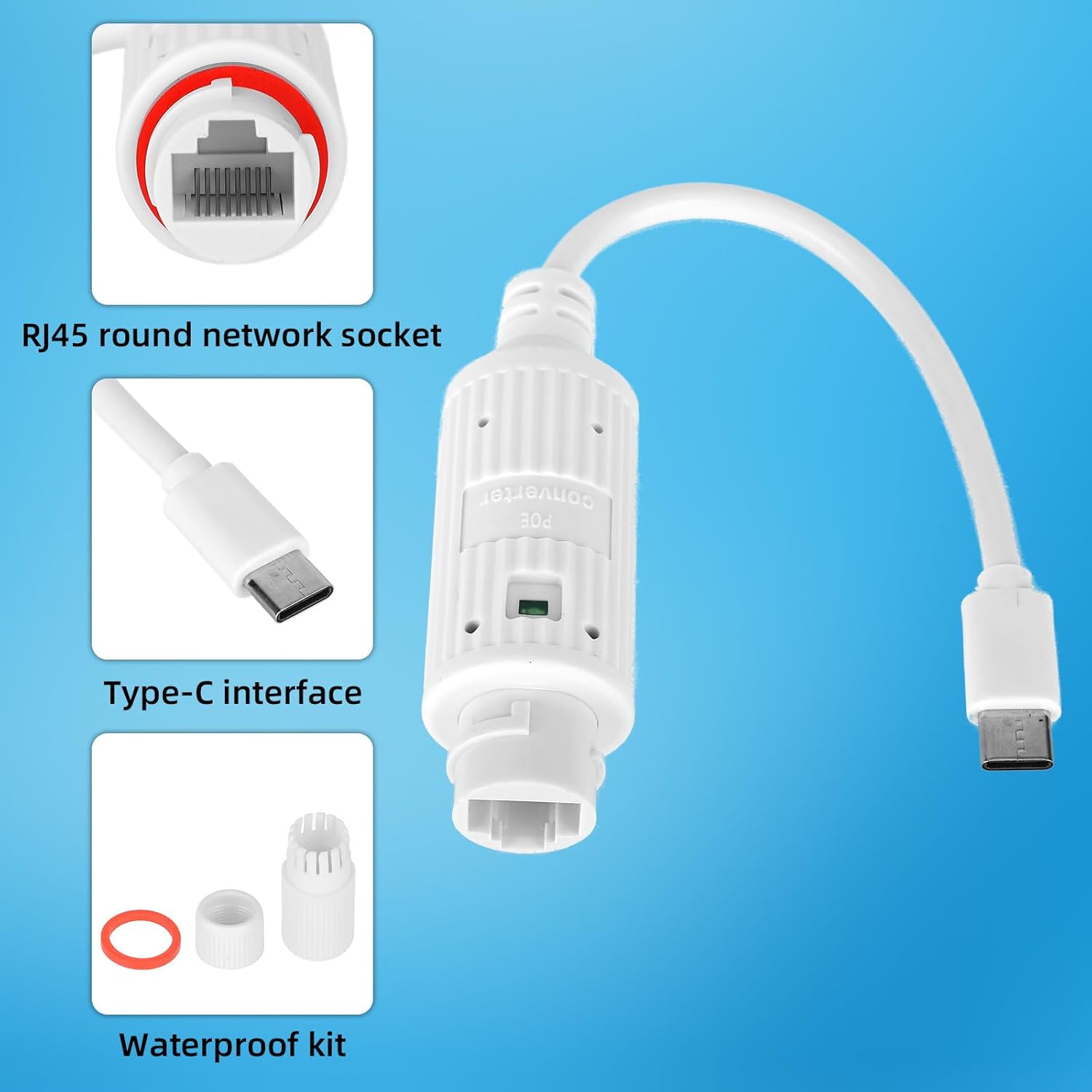 Conversor de Energia POE para  - Outdoor Power Adapter Usb avaliação e preço