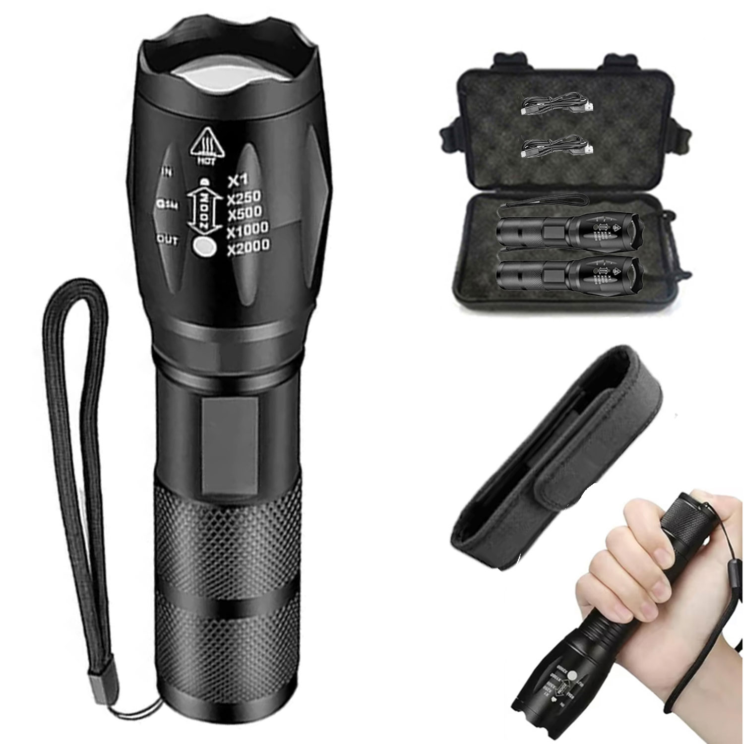 Poderosa tocha led ao ar livre - Outdoor Power Not Working avaliação e preço
