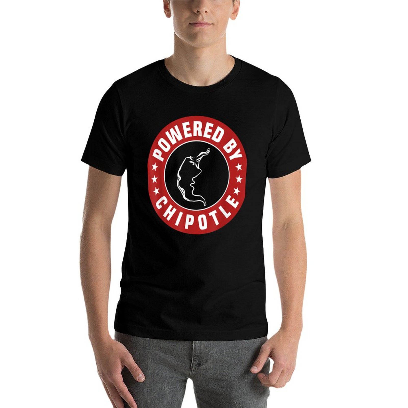 Camiseta divertida Powered By  - Outdoor Power Not Working avaliação e preço