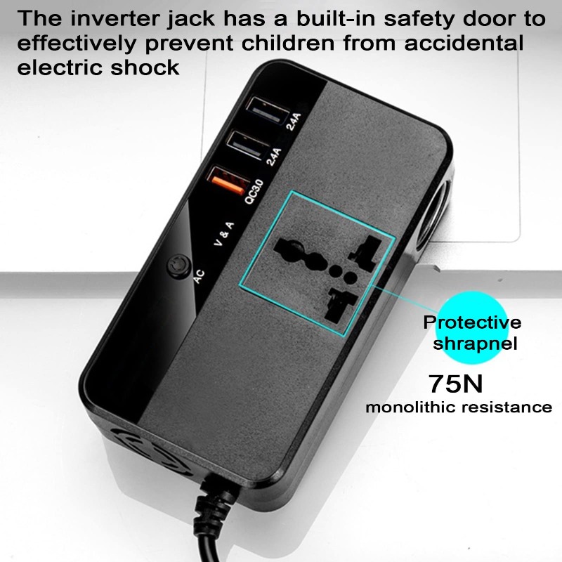 Inversor de Corrente Portátil  - Outdoor Power Adapter Usb avaliação e preço