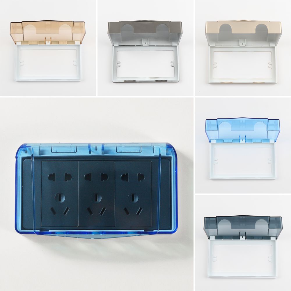 Caixa de proteção de plástico  - Outdoor Power Outlet Cover avaliação e preço